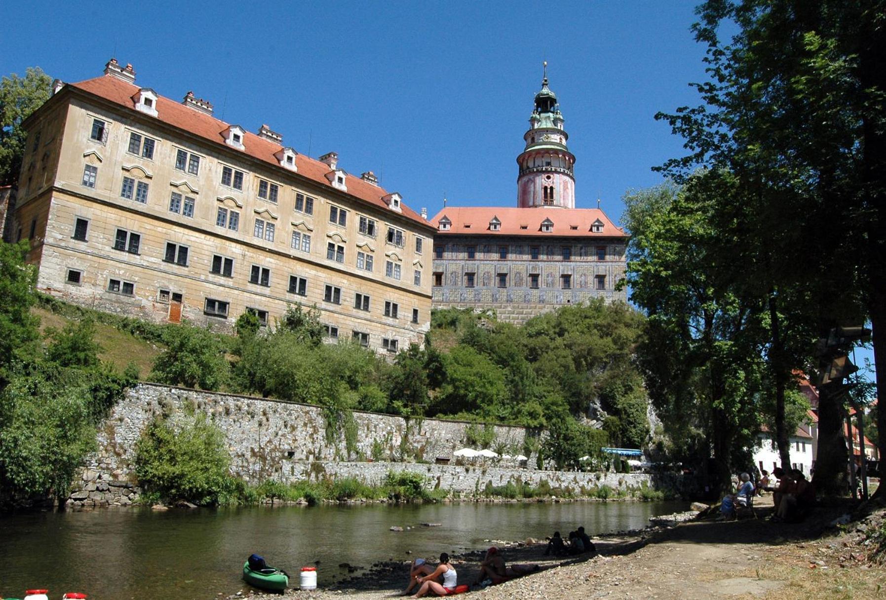 Penzion Na Ostrove Cesky Krumlov Bagian luar foto