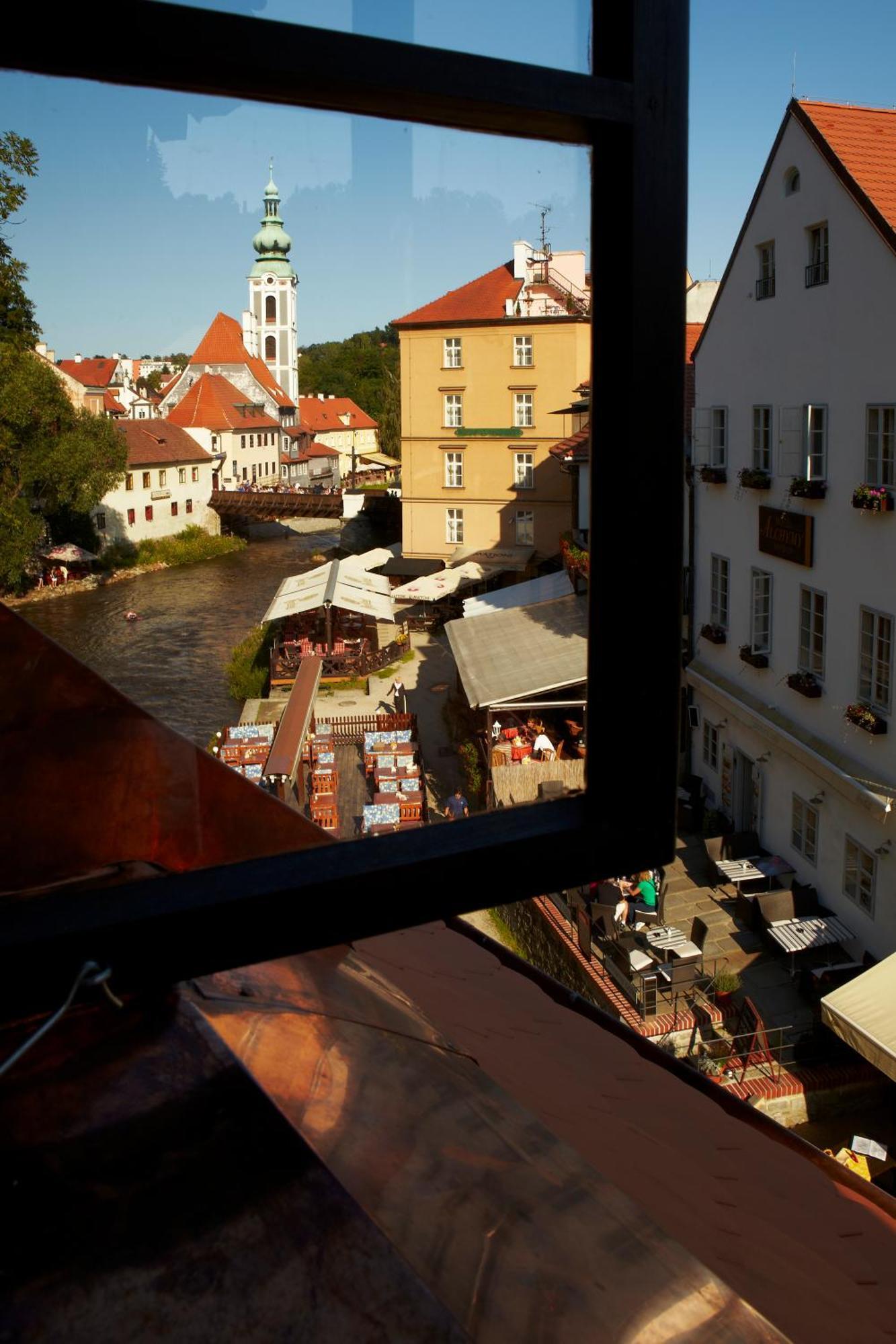 Penzion Na Ostrove Cesky Krumlov Bagian luar foto